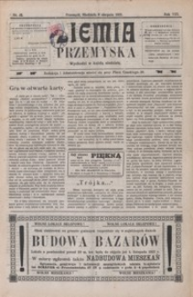 Ziemia Przemyska. 1922, R. 8, nr 32-35 (sierpień)