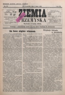 Ziemia Przemyska. 1925, R. 11, nr 27-30 (lipiec)