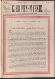 Echo Przemyskie : organ Stronnictwa Katolicko-Narodowego. 1898, R. 3, nr 96-104 (grudzień)