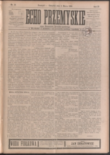 Echo Przemyskie : organ Stronnictwa Katolicko-Narodowego. 1899, R. 4, nr 18-26 (marzec)