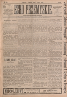 Echo Przemyskie : organ Stronnictwa Katolicko-Narodowego. 1900, R. 5, nr 10-17 (luty)