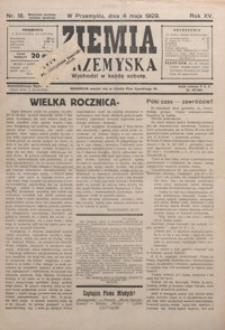 Ziemia Przemyska. 1929, R. 15, nr 18-21 (maj)