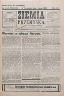 Ziemia Przemyska. 1930, R. 16, nr 9-14 (luty)