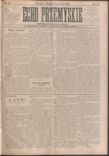 Echo Przemyskie : organ Stronnictwa Katolicko-Narodowego. 1902, R. 7, nr 53-61 (lipiec)