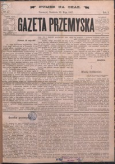 Gazeta Przemyska. 1887, R. 1, nr 1 (maj)