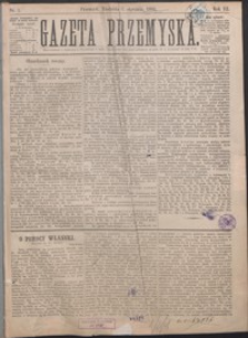 Gazeta Przemyska. 1889, R. 3, nr 1-4 (styczeń)