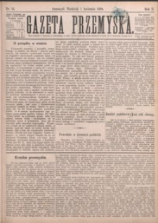 Gazeta Przemyska. 1888, R. 2, nr 14-18 (kwiecień)