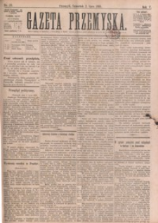 Gazeta Przemyska. 1891, R. 5, nr 53-61 (lipiec)