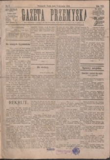 Gazeta Przemyska. 1894, R. 8, nr 1-2, 4-8 (styczeń)