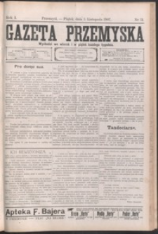 Gazeta Przemyska. 1907, R. 1, nr 51-59 (listopad)