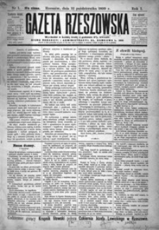 Gazeta Rzeszowska. 1899, R. 1, nr 1-10, 12