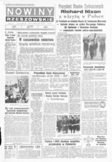 Nowiny Rzeszowskie : organ KW Polskiej Zjednoczonej Partii Robotniczej. 1972, nr 150-179 (czerwiec)