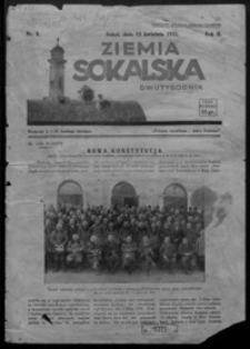 Ziemia Sokalska. 1935, R. 2, nr 8