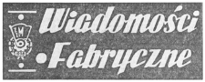 Wiadomości Fabryczne : organ Komitetu Zakładowego PZPR Wytwórni Sprzętu Komunikacyjnego im. J. Tkaczowa w Rzeszowie. 1961, R 10, nr 34-35 (10-20 października)