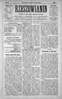 Rzeszowianin. 1903, R. 1, nr 11-14 (maj)