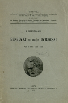 Benedykt de Nałęcz Dybowski