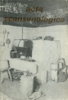 Acta Scansenologica. 1989, T. 5