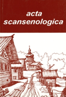 Acta Scansenologica. 1995, T. 7
