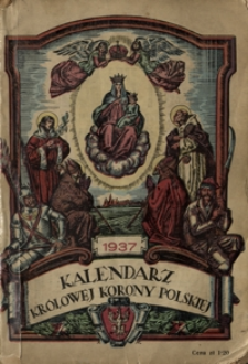 Kalendarz Królowej Korony Polskiej na Rok Pański 1937