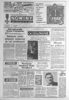 Nowiny : dziennik Polskiej Zjednoczonej Partii Robotniczej. 1987/1988, nr 305, nr 1-24 (grudzień / styczeń)