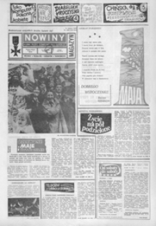 Nowiny : dziennik Polskiej Zjednoczonej Partii Robotniczej. 1988, nr 100-126 (maj)