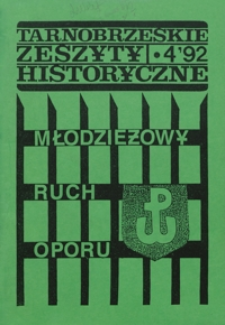 Tarnobrzeskie Zeszyty Historyczne. 1992, nr 4 (wrzesień)