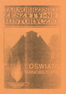 Tarnobrzeskie Zeszyty Historyczne. 1993, nr 7 (listopad)
