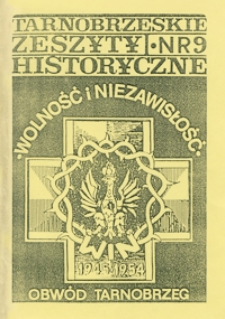 Tarnobrzeskie Zeszyty Historyczne. 1995, nr 9 (marzec)