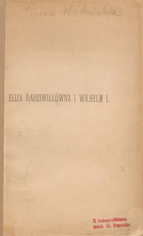 Eliza Radziwiłłówna i Wilhelm I