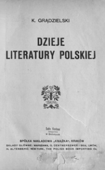 Dzieje literatury polskiej